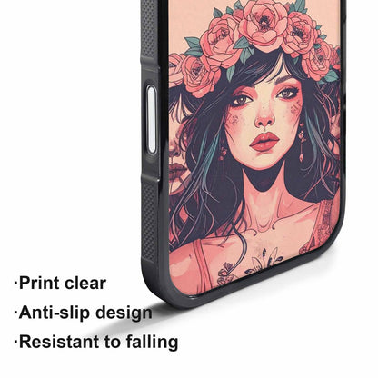 iPhone 17 Pro Case — Skull Dark Art Gothic Print Gothic, Unique Phone Case Design