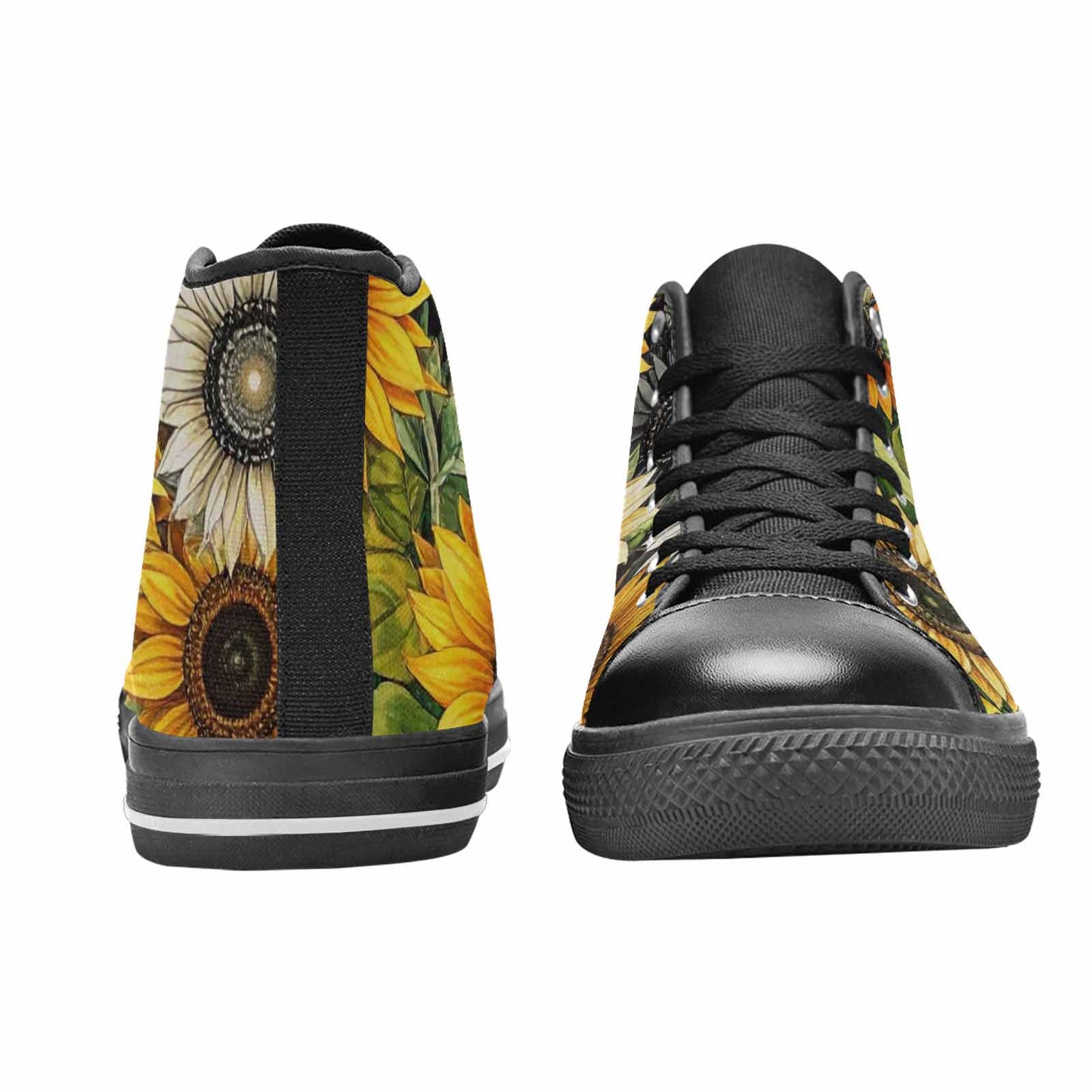 MEN'S Sunflower High Top Canvas Neon Fantasy Sneakers