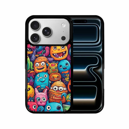 iPhone 17 Pro Case — Small Cartoon Monster Character Pattern Cartoon, Custom Print Case Cover