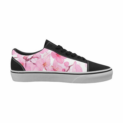 WOMEN'S Cherry Blossom Branch Cherry Lace-Up Canvas Y2K Shoes