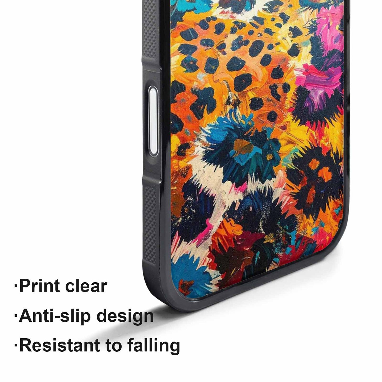 iPhone 17 Pro Max Case — Full Color Vibrantanimal Print A Animal, Custom Made Phone Cover