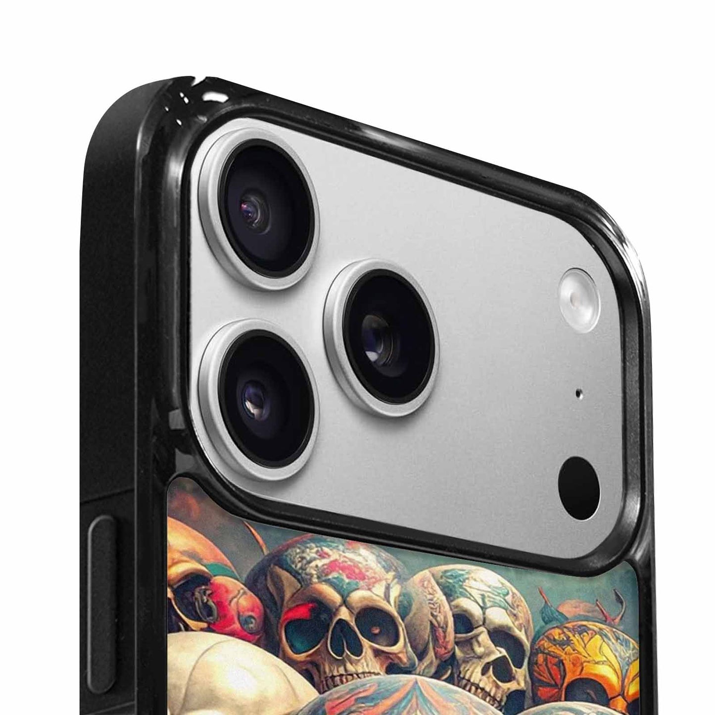 iPhone 17 Pro Max Case — Skull Dark Art Gothic Print Gothic, Custom Made Phone Cover