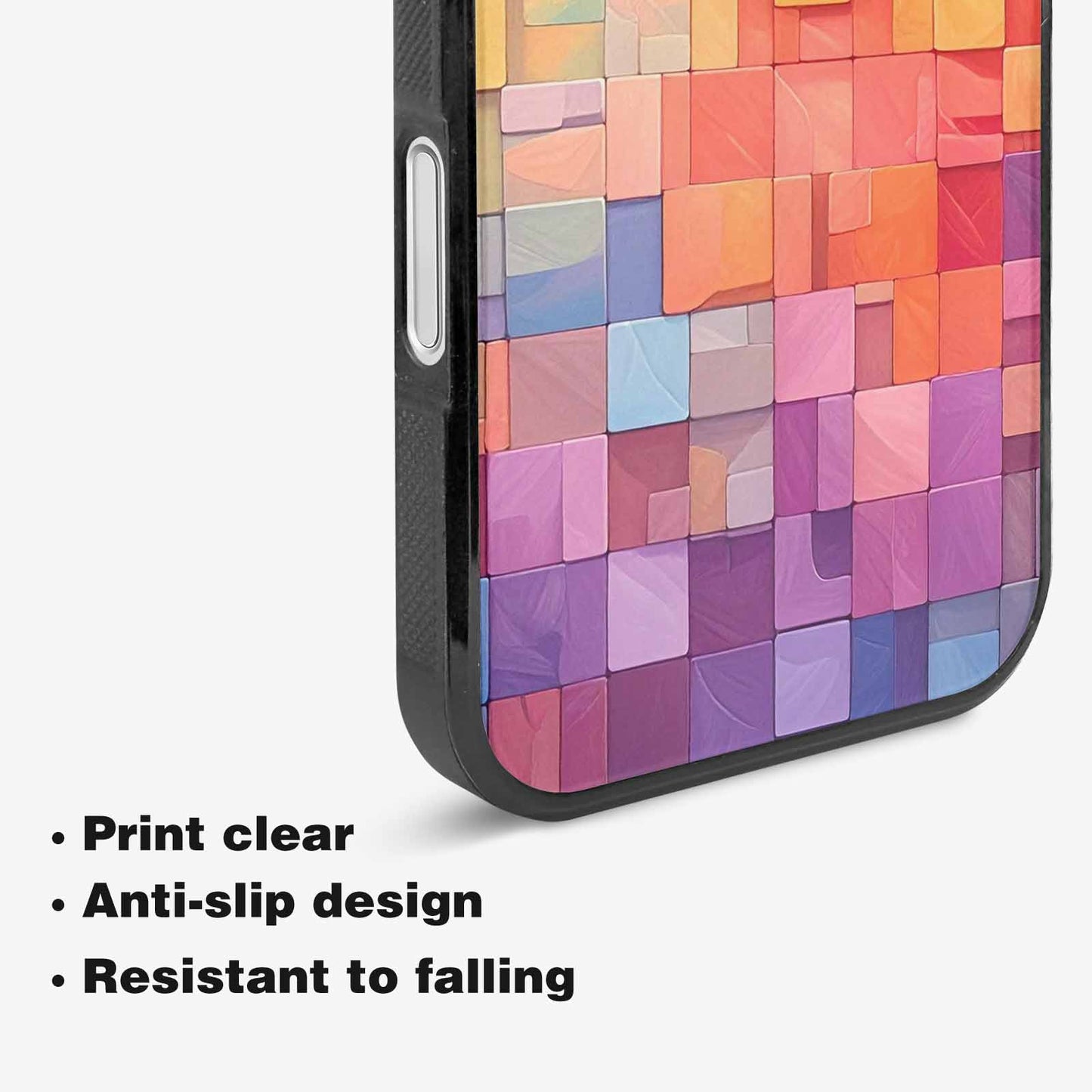 iPhone 16 Plus Case — Color Gradient Fade Pattern Hundreds Of, Custom Designed Case Cover