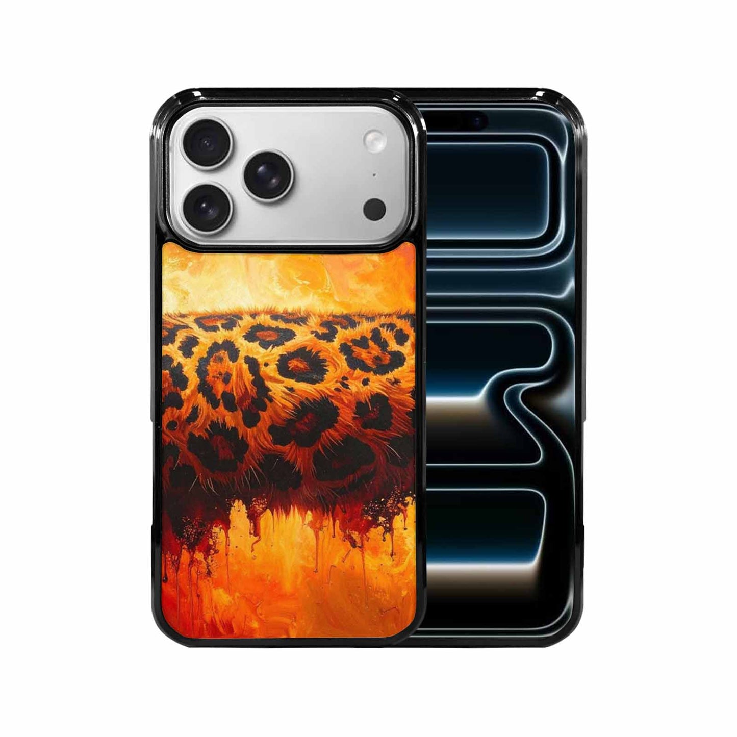 iPhone 17 Pro Max Case — Seamless Repeating Pattern Of Animal Print, Original Design Phone Case