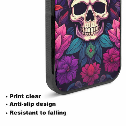 iPhone 15 Plus Case — Lotus Many Hundreds Of Skulls Art, Original Design Phone Case