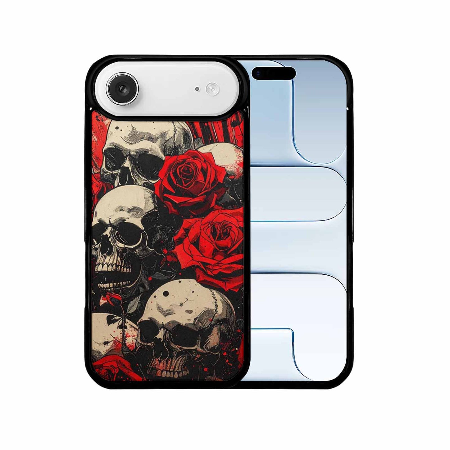 iPhone 17 Air Case — Skull Dark Art Gothic Print Gothic, Unique Phone Case Design