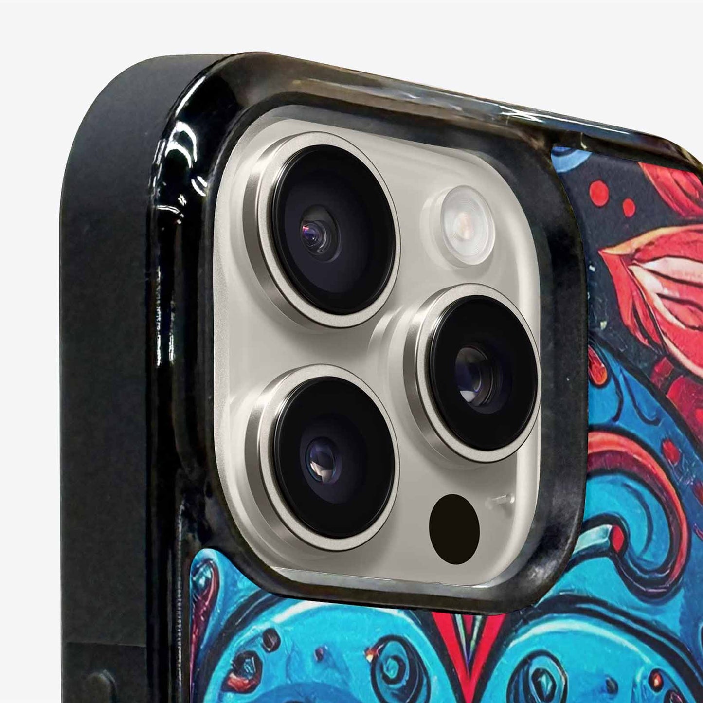 iPhone 15 Pro Max Case — Graffiti Skull, Custom Print Case Cover