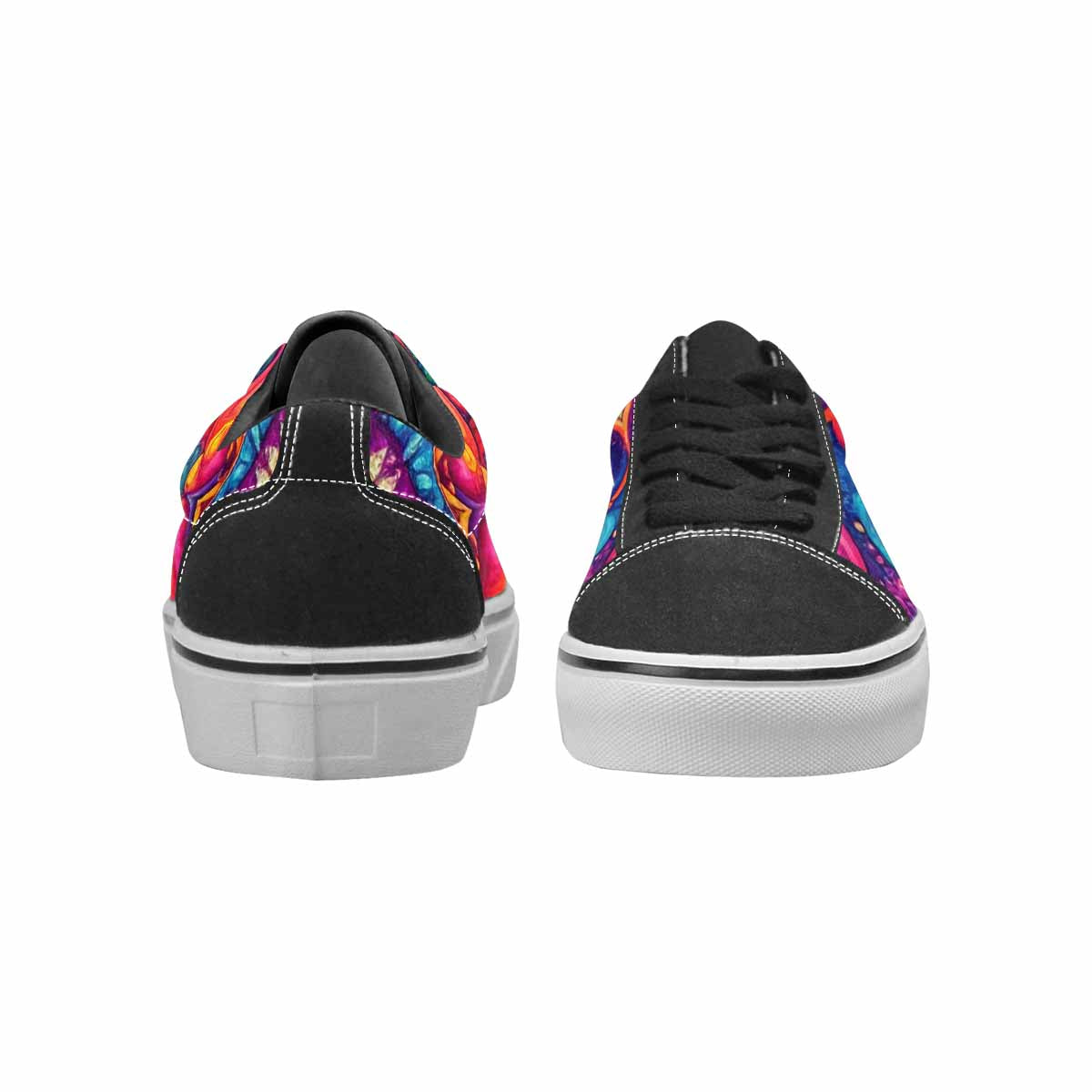 MEN'S Tie Dye Mandala Canvas Lace-Up Y2K Shoes