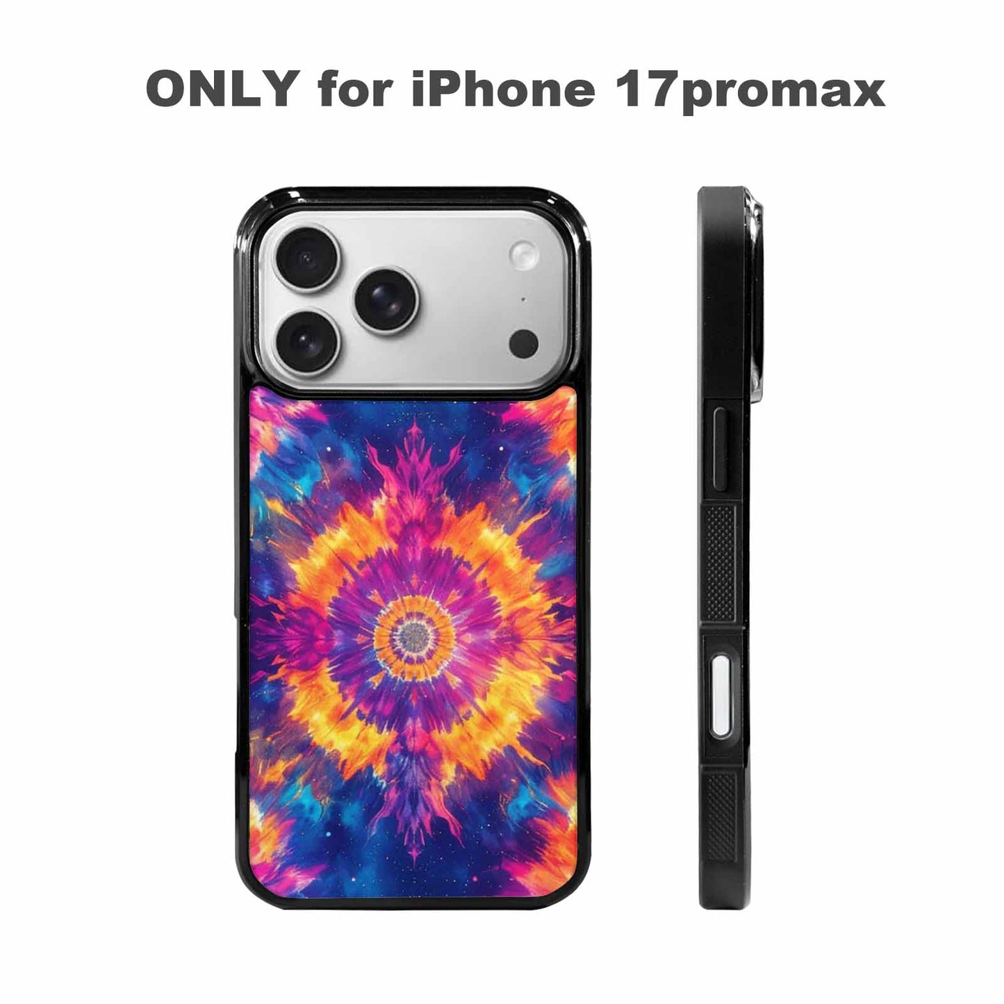 iPhone 17 Pro Max Case — Tie Dye Galaxy Tie Dye, Personalized Phone Case