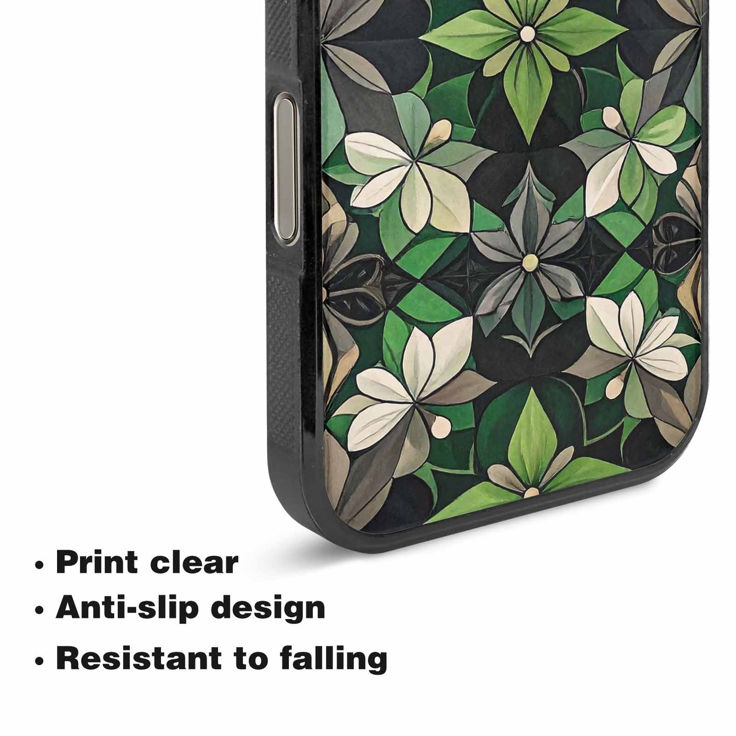 iPhone 16 Pro Max Case — Aromantic Flag Color Theme Small Rainbow, Custom Printed Phone Case