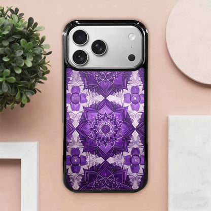 iPhone 17 Pro Max Case — Small Mandala Pattern, Randomly Floral, Customized Protective Case