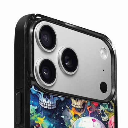 iPhone 17 Pro Max Case — Skull Dark Art Gothic Print Gothic, Custom Printed Phone Case