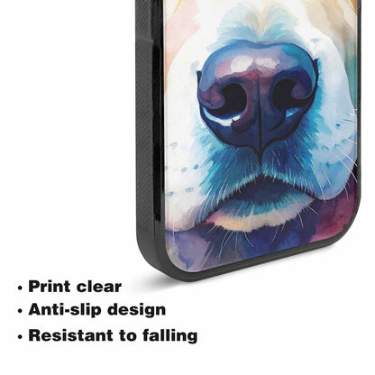 iPhone 15 Case — Golden Retriever Watercolor Art Pattern, Custom Designed Case Cover