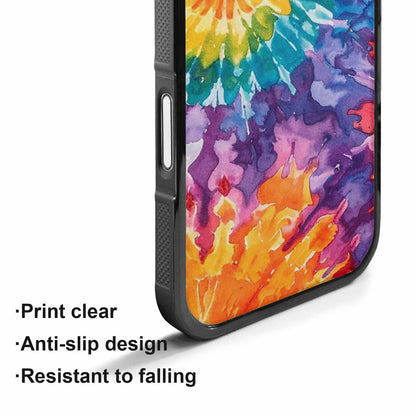 iPhone 17 Case — Tie Dye Swirls Tie Dye, Customized Protective Case