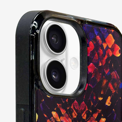 iPhone 16 Case — Dark Snake Print, Custom Printed Phone Case
