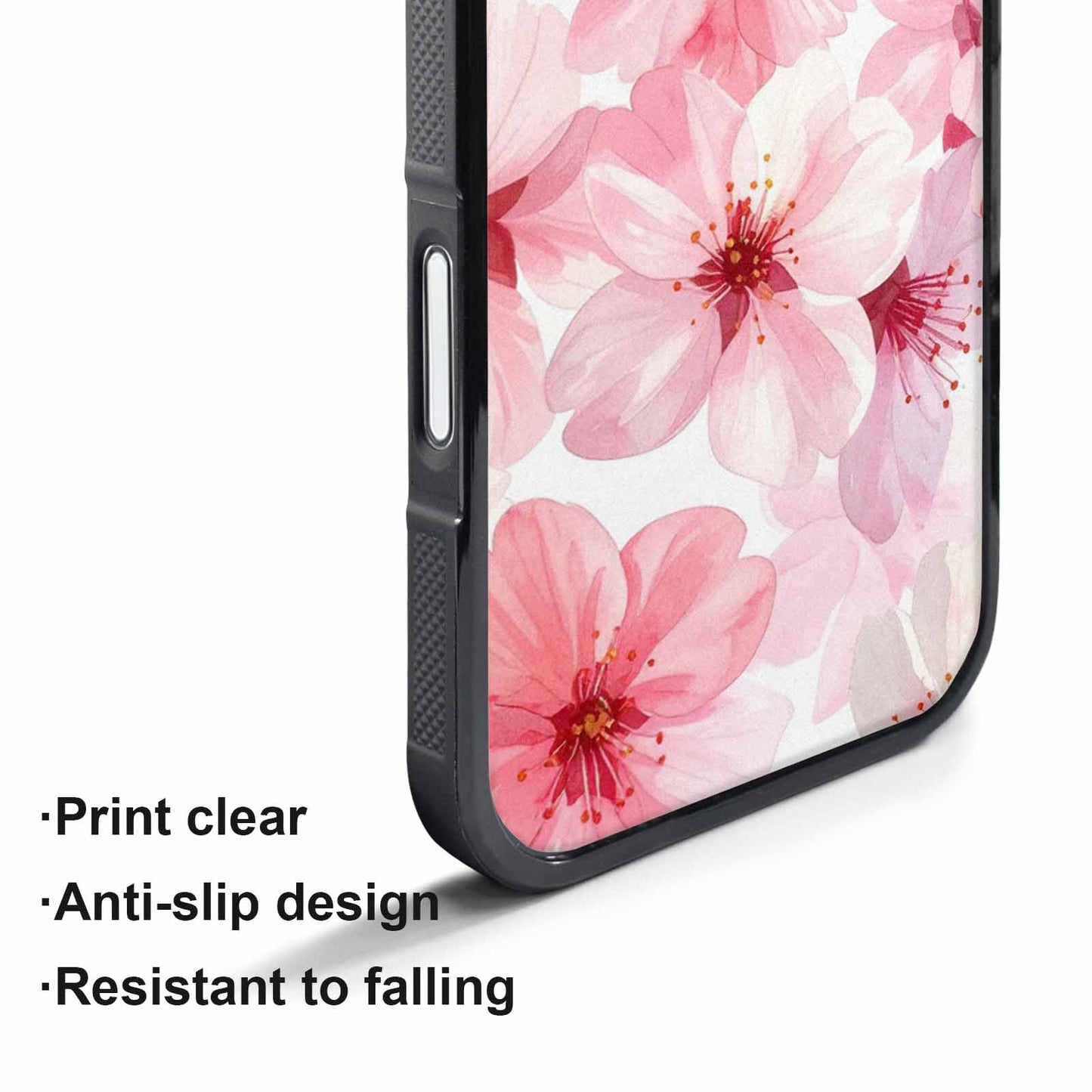 iPhone 17 Air Case — Japanese Cherry Blossom Pattern, Floral, Custom Art Phone Cover