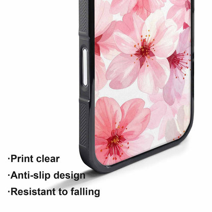 iPhone 17 Air Case — Japanese Cherry Blossom Pattern, Floral, Custom Art Phone Cover