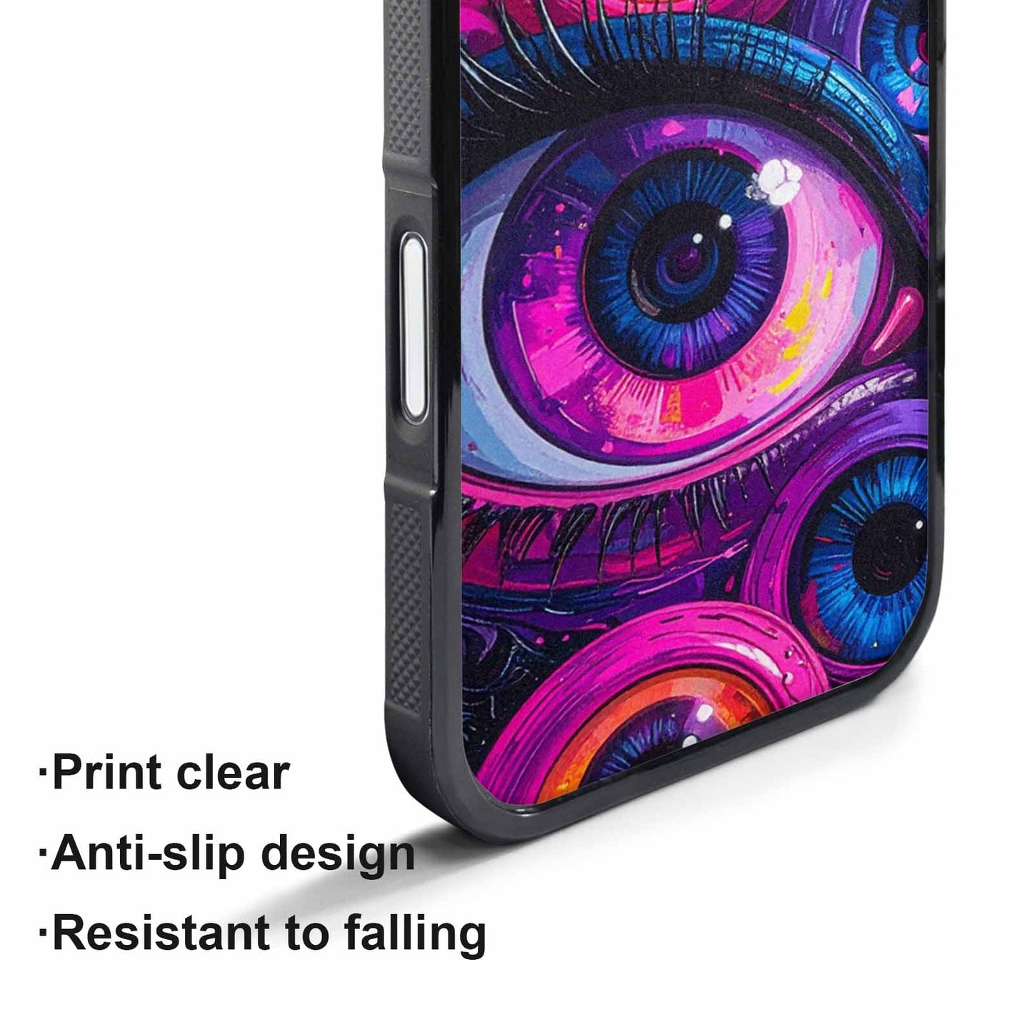iPhone 17 Air Case — Seamless Tileable Pattern Of Overlapping Cartoon, Custom Printed Phone Case