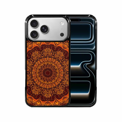 iPhone 17 Pro Max Case — Mandala Lions Art Seamless Original Art, Custom Art Phone Cover