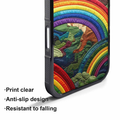 iPhone 17 Pro Max Case — Vivid Camo Rainbow Camo, Custom Print Case Cover