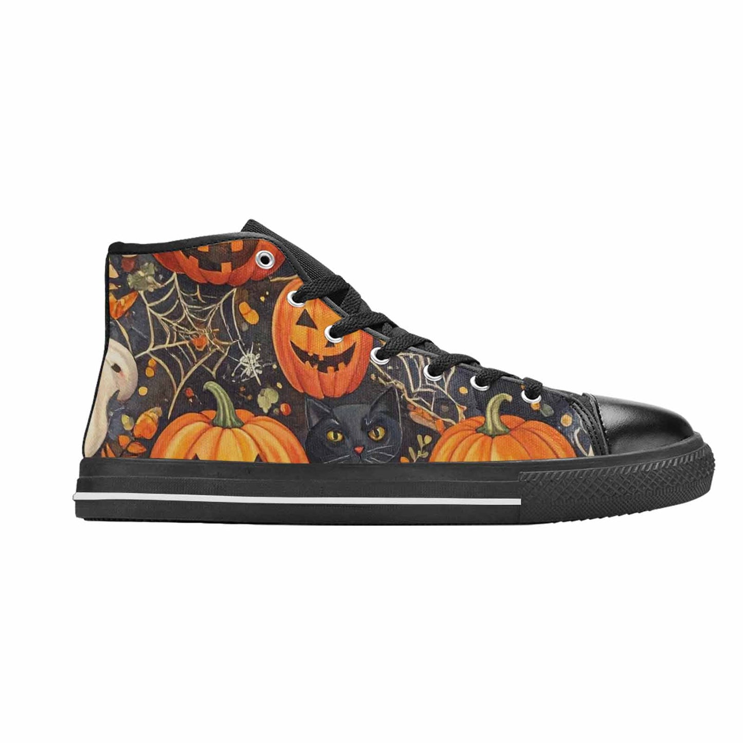 WOMEN'S Halloween High Top Canvas Y2K Custom Shoes