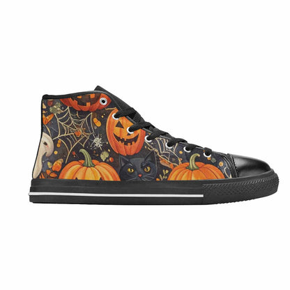 WOMEN'S Halloween High Top Canvas Y2K Custom Shoes