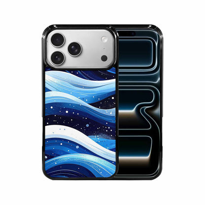 iPhone 17 Pro Max Case — Glossy Winter Wave Cartoon Cute, Original Design Phone Case