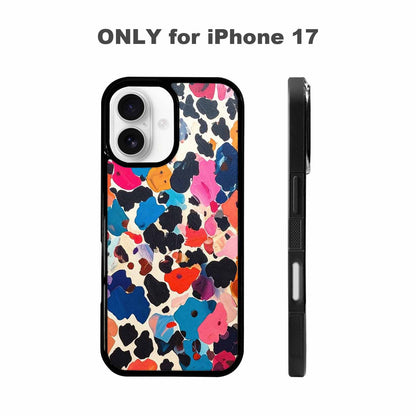 iPhone 17 Case — Small Cow Animal Print Animal Print, Custom Printed Phone Case