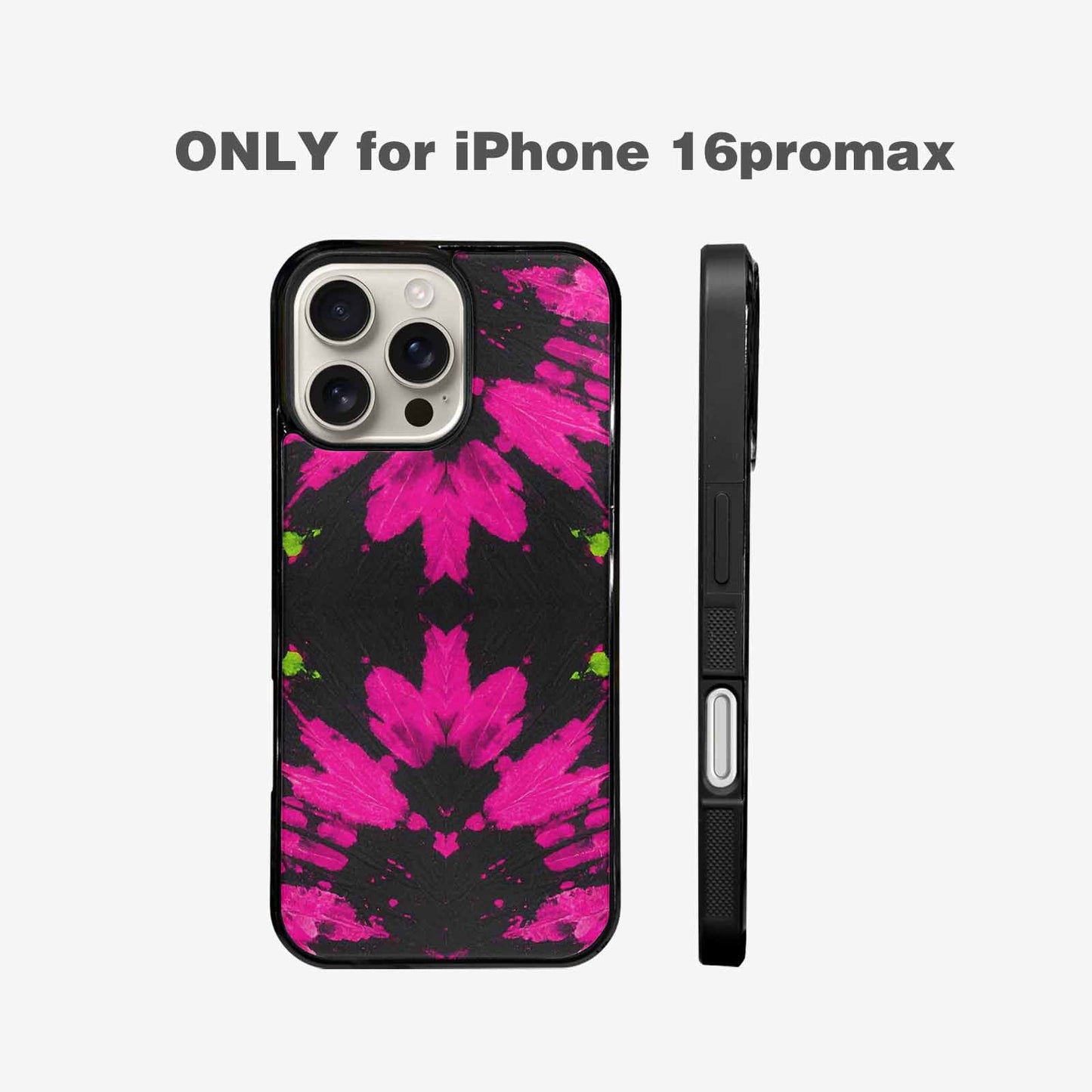 iPhone 16 Pro Max Case — Acid Wash Tie Dye Pattern High, Custom Made Phone Cover