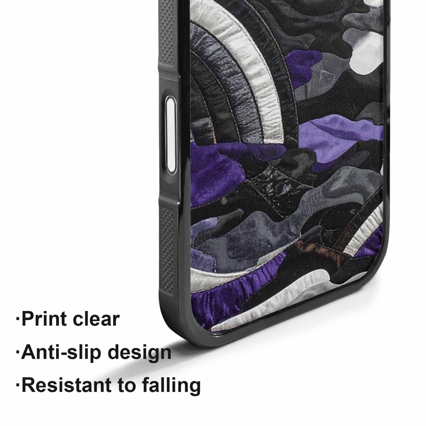iPhone 17 Case — Vivid Camo Asexual Camo, Custom Phone Case