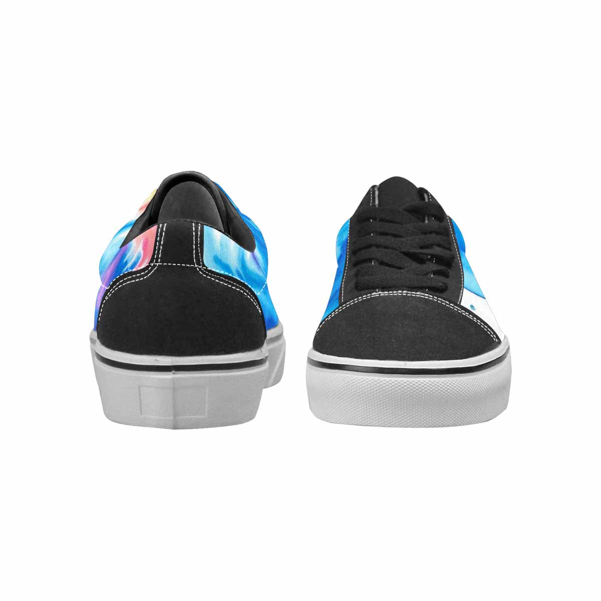 WOMEN'S Tie Dye Drip Canvas Lace-Up Aesthetic Sneakers