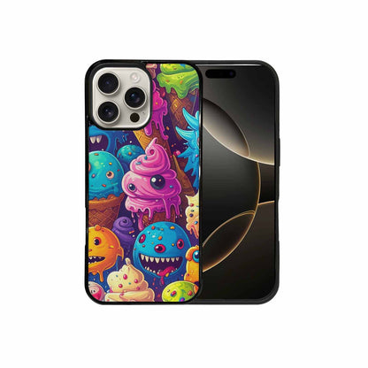 iPhone 16 Pro Max Case — Melting Ice Cream Monster Charac, Personalized Phone Case