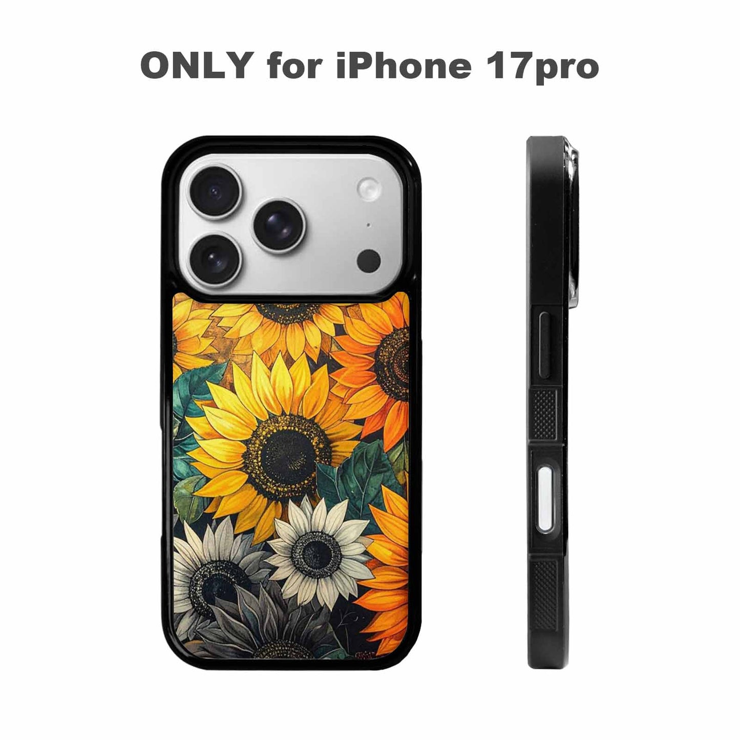 iPhone 17 Pro Case — Blend Melt Them Together Small Floral, Custom Designed Case Cover