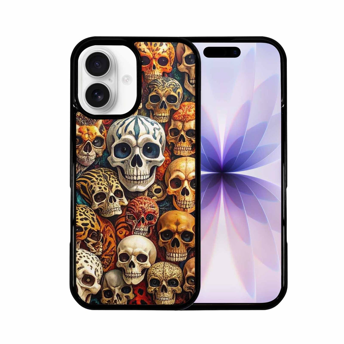 iPhone 17 Case — Skulls Animal Printskulls Patt Gothic Skulls, Original Design Phone Case