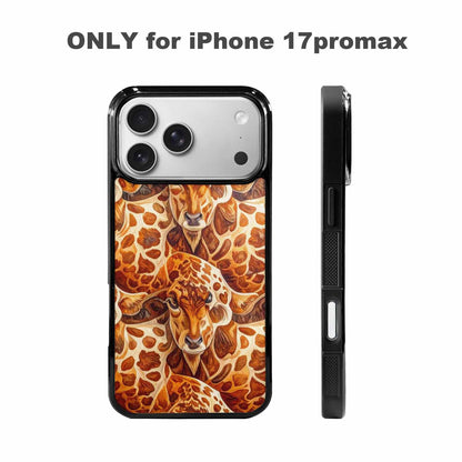 iPhone 17 Pro Max Case — Small Cow Animal Print Animal Print, Custom Printed Phone Case