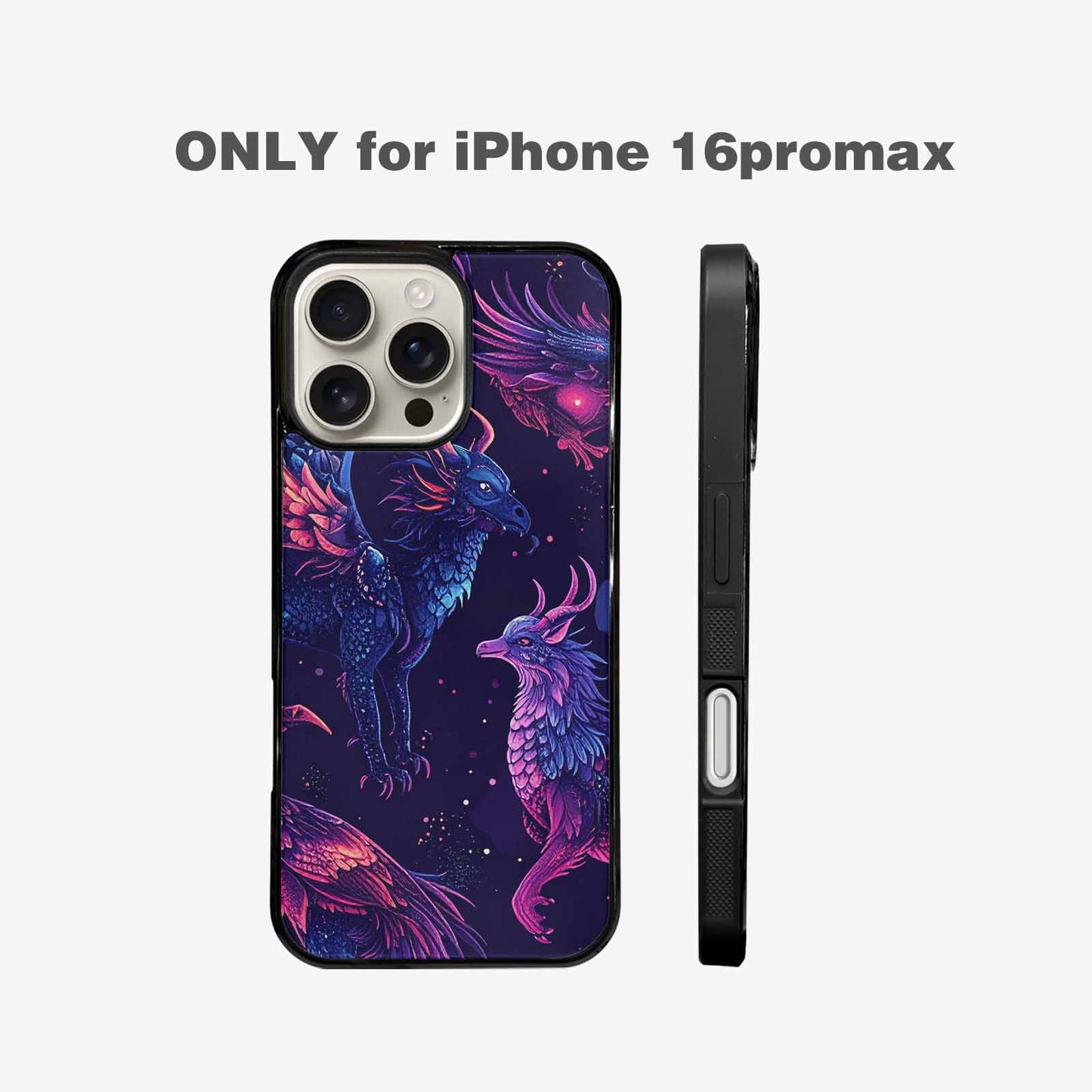 iPhone 16 Pro Max Case — Galactic Animal Burst, Custom Phone Case