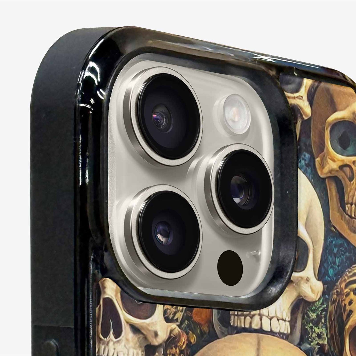 iPhone 16 Pro Max Case — Skulls Animal Printskulls Patt Ekj, Custom Printed Phone Case