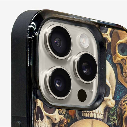 iPhone 16 Pro Max Case — Skulls Animal Printskulls Patt Ekj, Custom Printed Phone Case