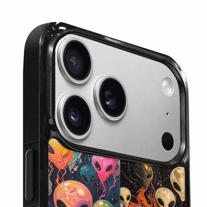 iPhone 17 Pro Max Case — Aliens Marblealiens Pattern Alien Scifi, Custom Designed Case Cover