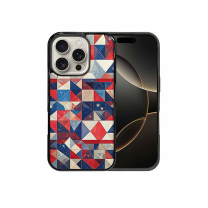 iPhone 16 Pro Case — Small American Flag Stars And Stripes, Custom Designed Case Cover