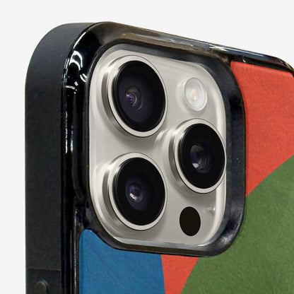 iPhone 16 Pro Max Case — 1990s Memphis Art Pattern, Unique Phone Case Design
