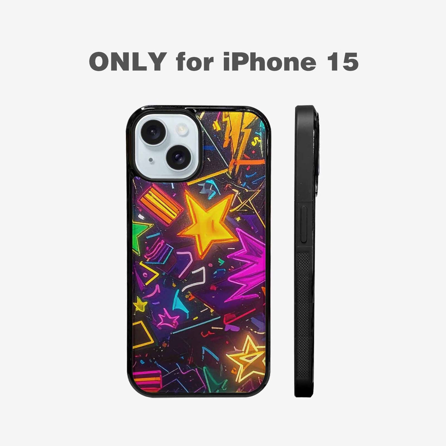 iPhone 15 Case — 80s Retro Motif 80s Retro Motifs, Original Design Phone Case
