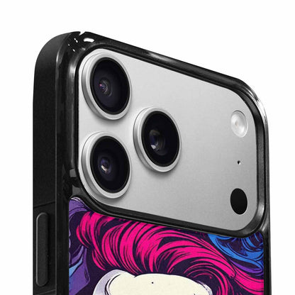 iPhone 17 Pro Max Case — Pride Flag Skulls Seamless Gothic Skulls, Custom Printed Phone Case