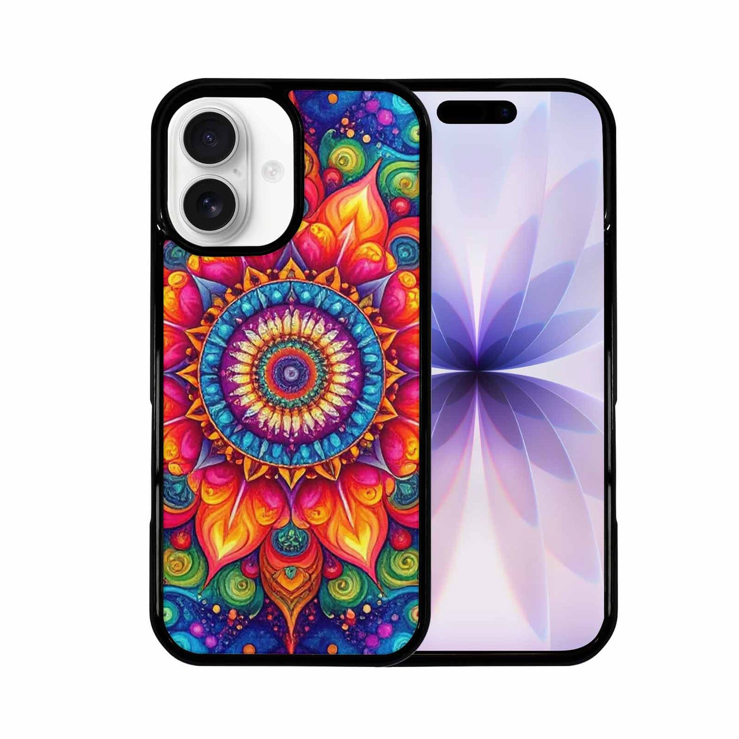 iPhone 17 Case — Tie Dye Mandala Art Tie Dye, Custom Printed Phone Case