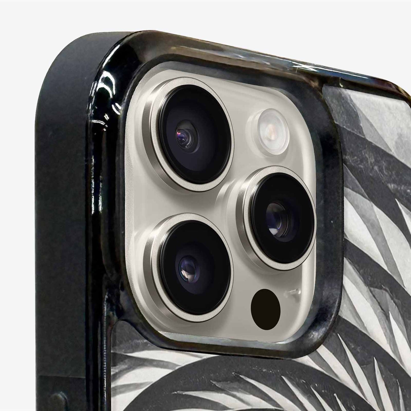 iPhone 16 Pro Max Case — Hypnotic Spiral Optical Illusion Motif High, Custom Printed Phone Case
