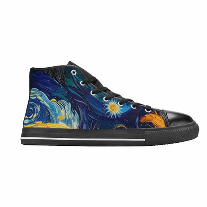 MEN'S Blend All Versions High Top Canvas Aesthetic Custom Shoes