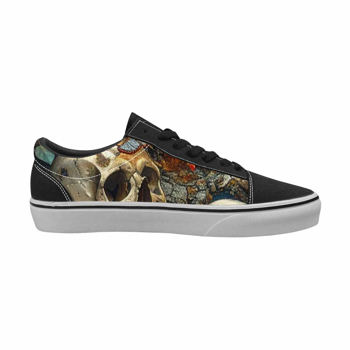 WOMEN'S More Overlapping Ontop Each Lace-Up Canvas Vivid Sneakers
