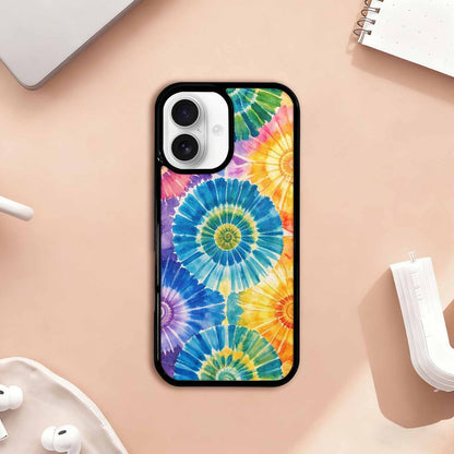 iPhone 17 Case — Small Tie Dye Swirl Tie Dye, Custom Made Phone Cover