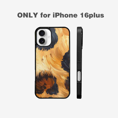 iPhone 16 Plus Case — Leopard Soft Airbrush Gradient, Custom Made Phone Cover
