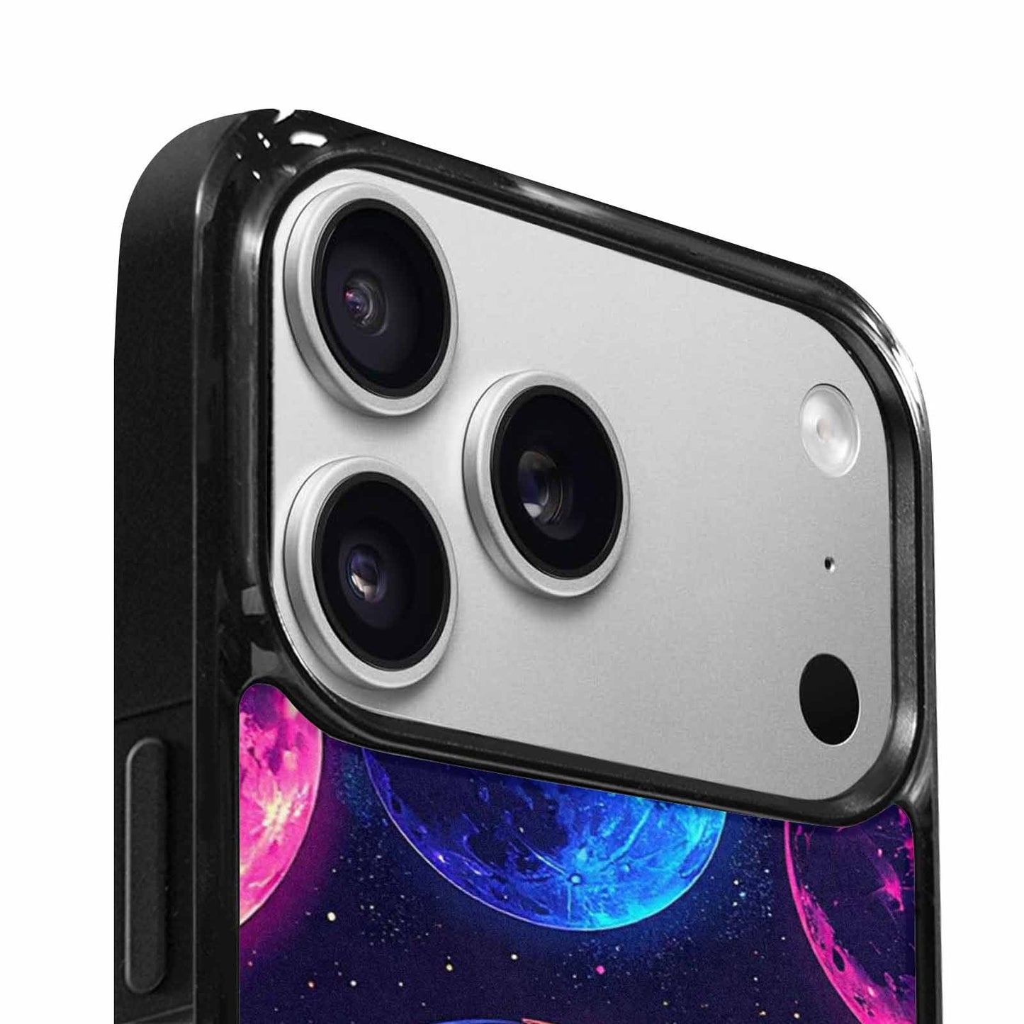 iPhone 17 Pro Max Case — Neon Winter Moon Cartoon Cute, Customized Protective Case